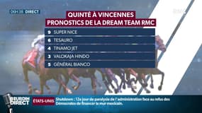 Quinté à Vincennes: les pronos de la Dream Team RMC !