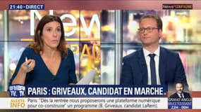 Paris: Benjamin Griveaux, candidat En marche (2/2)