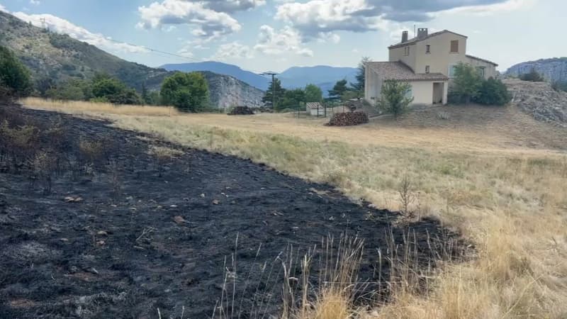 Un incendie s'est déclaré sur la commune de Rougon mardi après-midi, dans les Alpes-de-Haute-Provence.