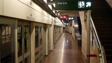Une station de métro lilloise.
