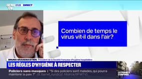Combien de temps le virus vit-il dans l'air? Ce médecin hygiéniste répond à vos questions