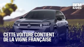  Cette voiture contient de la vigne française 