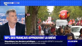 ?58% des Français approuvent la grève (2/5)  - 04/12