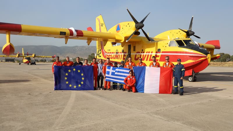La Grèce remercie les Français venus aider à contenir les incendies qui font rage dans le pays. 