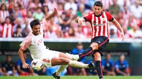Clément Grenier lors de Bilbao-Majorque en août 2022