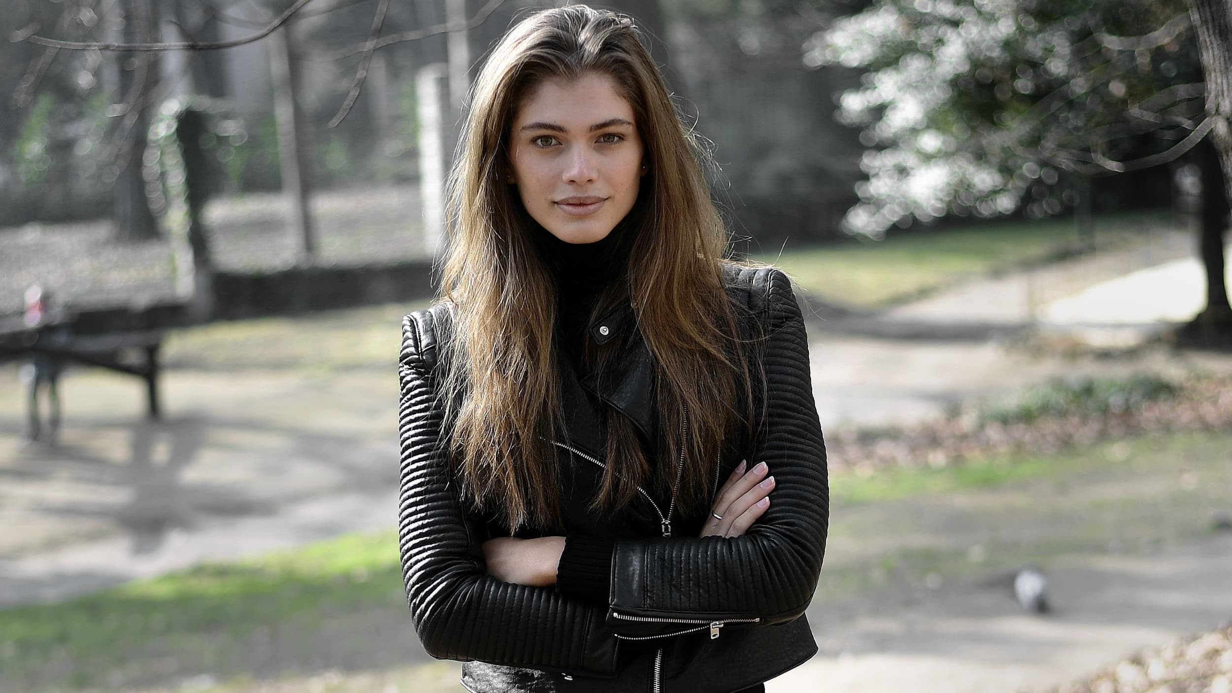 Le mannequin brésilien transgenre Valentina Sampaio, à Milan, le 18 février 2017