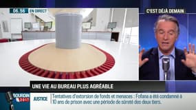 La chronique de Frédéric Simottel: Des innovations pour une vie au bureau plus agréable - 11/01