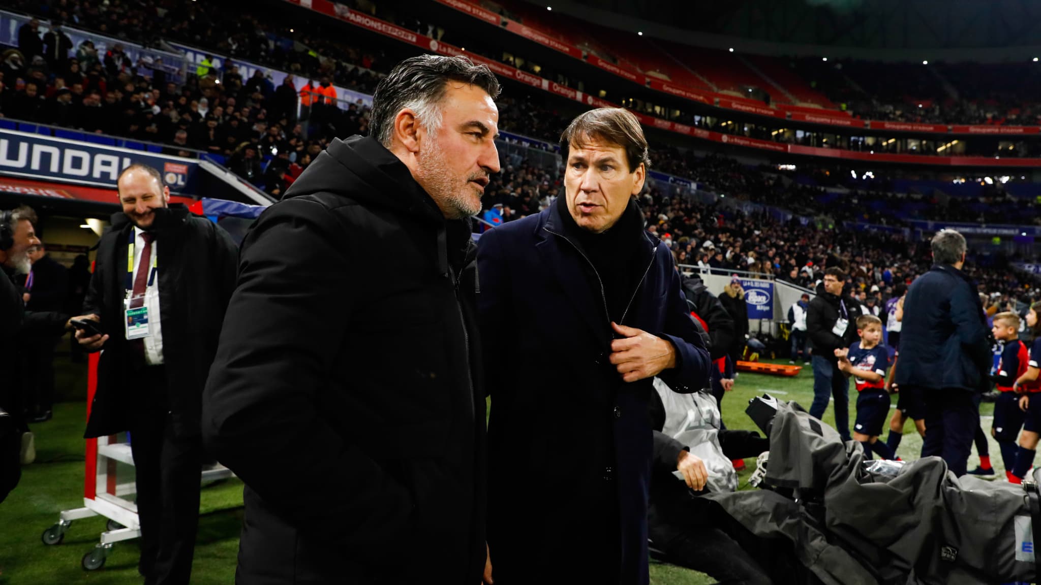 Christophe Galtier et Rudi Garcia en 2019 Christophe Galtier et Rudi Garcia en 2019