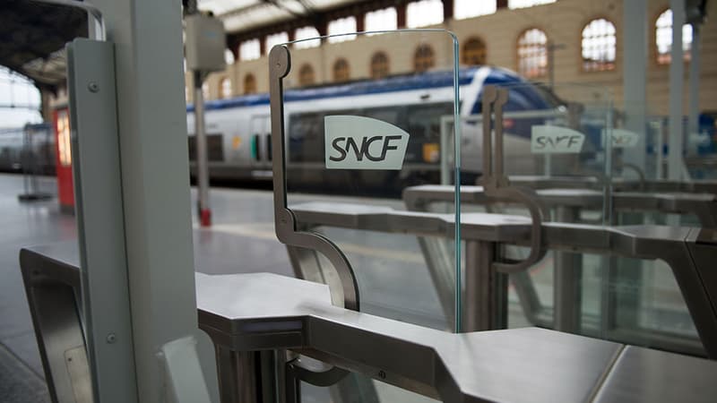 Au total, pendant la phase d'essai, 1 700 TGV, soit 325 000 clients, ont été contrôlés en passant par ces portiques. (Photo d'illustration).