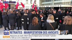 Les avocats se mobilisent contre la réforme des retraites