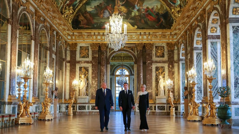 Porc noir, asperges et tarte au chocolat: le menu du dîner entre Donald Trump et Emmanuel Macron à Versailles