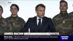 "Donner le choix de servir": Emmanuel Macron veut davantage de réservistes dans l'armée française