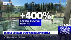 Marseille: le padel devient un sport prisé et adoré 