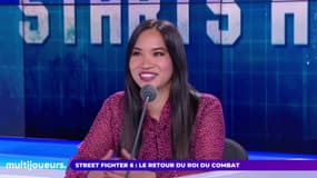 Kayane sur le plateau de Multijoueurs