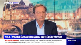 Hausse des prix: "Cette idée de panier n'était pas vraiment un panier anti-inflation", critique Michel-Édouard Leclerc