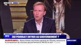 Annonce du gouvernement: "Il faut annoncer clairement la feuille de route", estime Harold Huwart, député Liot d'Eure-et-Loir