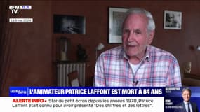 L'animateur Patrice Laffont est mort à 84 ans 