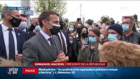Le chef de l'État précise qu'il faudra patienter encore un peu avant de pouvoir retirer le masque