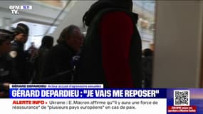 Procès de Gérard Depardieu: "Je vais me reposer", déclare l'acteur après les réquisitions