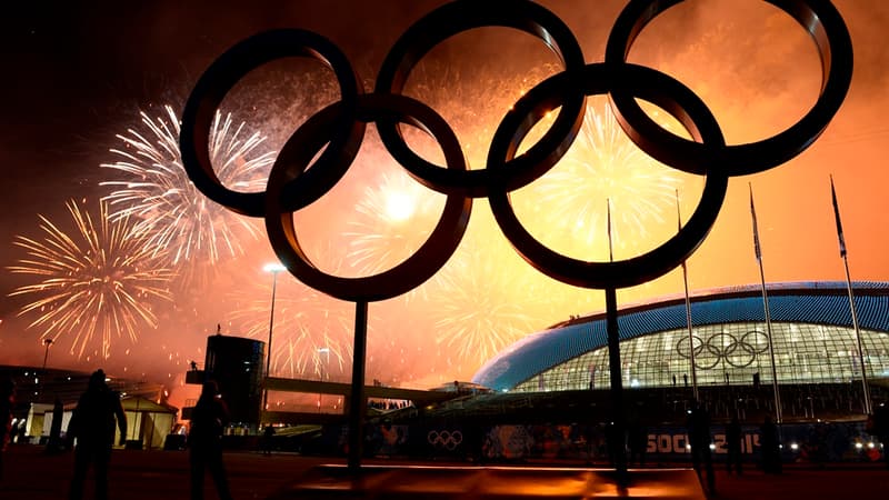 Les anneaux olympiques