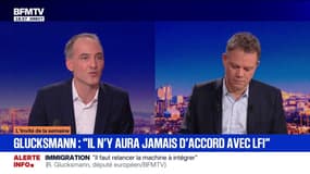 Élection présidentielle: "Il n'y aura jamais d'accord avec Jean-Luc Mélenchon", assure Raphaël Glucksmann 