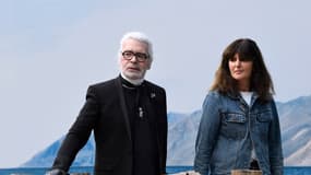 Karl Lagerfeld et Virginie Viard 