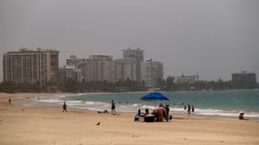 Une plage de San Juan à Puerto Rico 