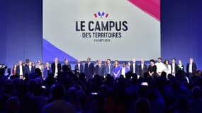 Rassemblement du parti LaREM visant à préparer les municipales, en septembre 2019 