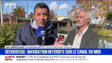 "Une activité économique en berne": à cause de la sécheresse, la navigation sur le Canal du Midi est interdite