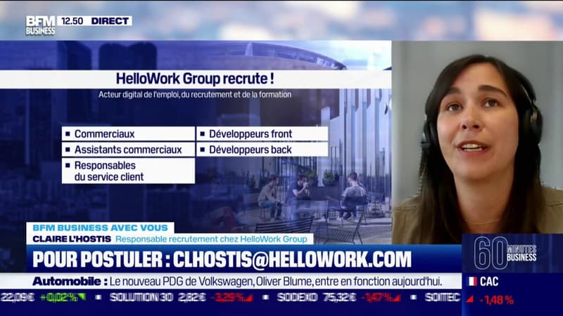 On recrute ! HelloWork Group : acteur digital de l'emploi, du recrutement et de la formation