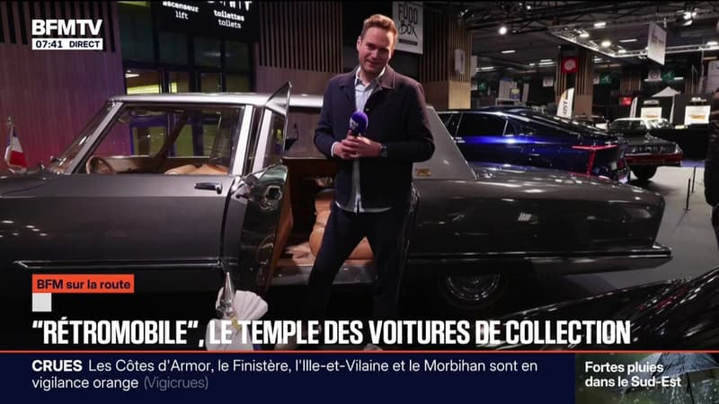 BFM SUR LA ROUTE: un salon dédié aux véhicules de collection ouvre ses portes à Paris