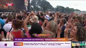 JO 2024: annuler les festivals, "absolument ridicule" 