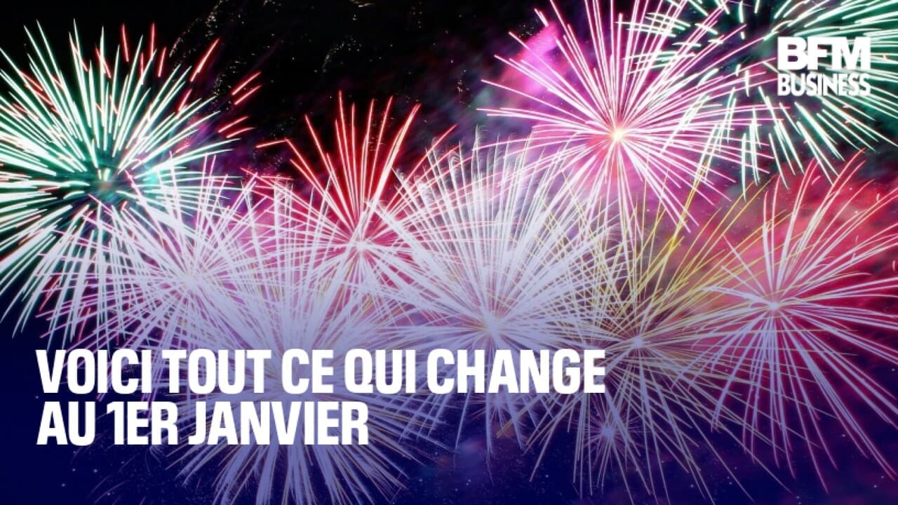 Voici tout ce qui change au 1er janvier