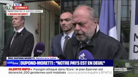 Éric Dupond-Moretti: "Tout sera mis en œuvre pour retrouver les auteurs de ce crime ignoble" 