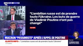 Guerre en Ukraine: pour le président ukrainien, "il n'est pas possible de négocier avec un pistolet sur la tempe"