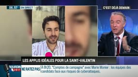 La chronique de Frédéric Simottel: Les applis idéales pour la Saint-Valentin - 14/02