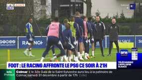 Ligue 1: le Racing affronte le PSG ce mercredi soir