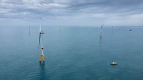  Le parc éolien marin de la baie de Saint-Brieuc (Côtes-d'Armor) est entré en service le 28 mai 2024 