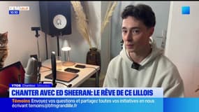 Lille: il rêve de chanter avec Ed Sheeran lors de son prochain concert dans le Nord