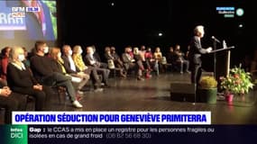 Municipales à Digne-les-Bains: opération séduction pour Geneviève Primiterra
