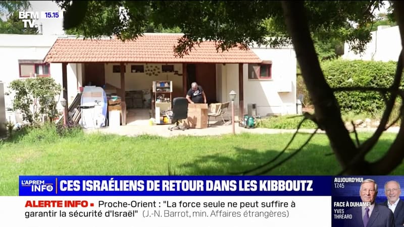 Israël: un an après le 7-Octobre, des Israéliens sont revenus vivre dans leur kibboutz