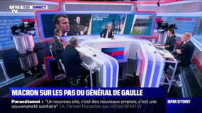 Story 1 : Emmanuel Macron sur les pas du général de Gaulle - 18/06