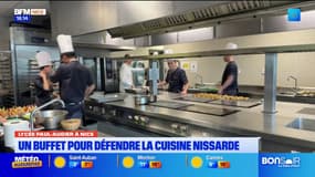 Un buffet pour défendre la cuisine nissarde
