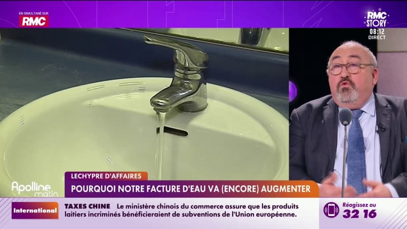 Lechypre d'affaires - Pourquoi notre facture d'eau va (encore) augmenter