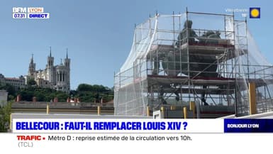 Lyon: faut-il remplacer la statue de Louis XIV sur la place Bellecour?