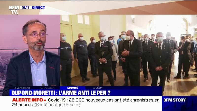 Robert Ménard: "Je reconnais la personnalité, le talent" d'Éric Dupond-Moretti