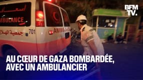 Au cœur de Gaza bombardée avec un ambulancier  