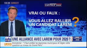 Pierre-Yves Bournazel écarte une alliance avec Benjamin Griveaux ou Cédric Villani pour les municipales à Paris