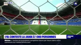 La région lyonnaise en alerte renforcée: l'OL conteste la jauge à 1000 personnes