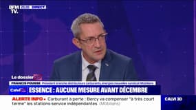 Vente de carburant à perte: "Il nous a été promis des compensations pour les stations services traditionnelles", indique Francis Pousse (syndicat Mobilians)